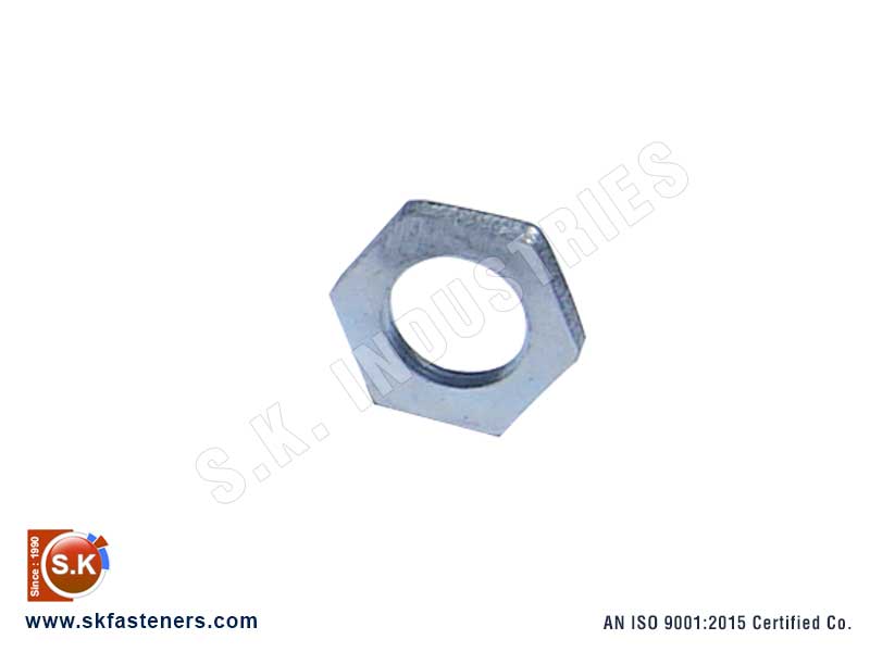 Check Nut Locking Nut Thin Hex Nut manufacturers exporters suppliers in india punjab ludhiana