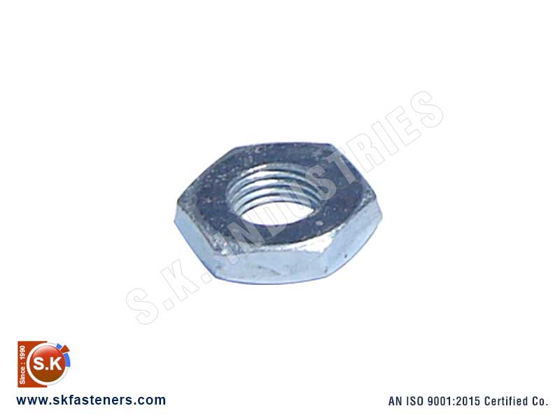 Check Nut Locking Nut Thin Hex Nut manufacturers exporters suppliers in india punjab ludhiana