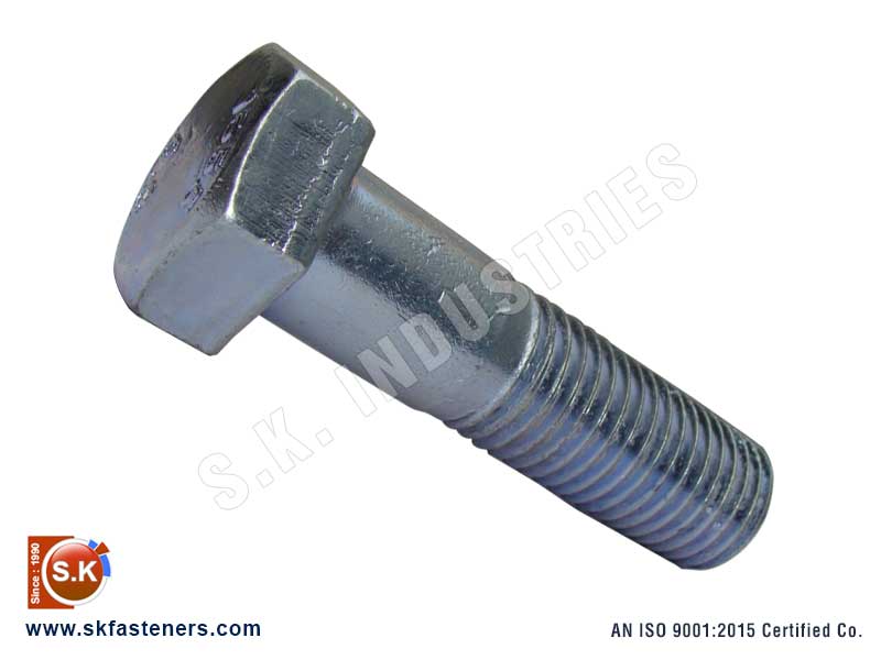 Hex Bolt Half Thread manufacturers exporters suppliers in india punjab ludhiana