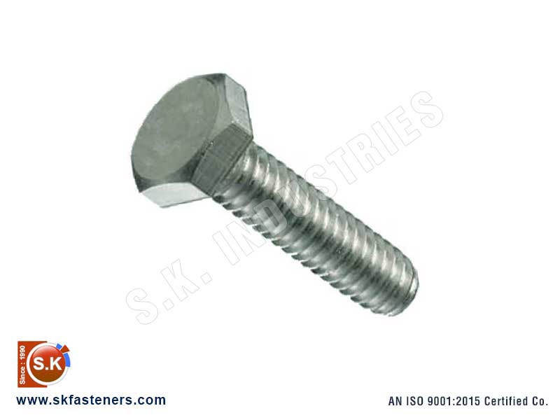 Hexagonal Bolts manufacturers exporters suppliers in india punjab ludhiana