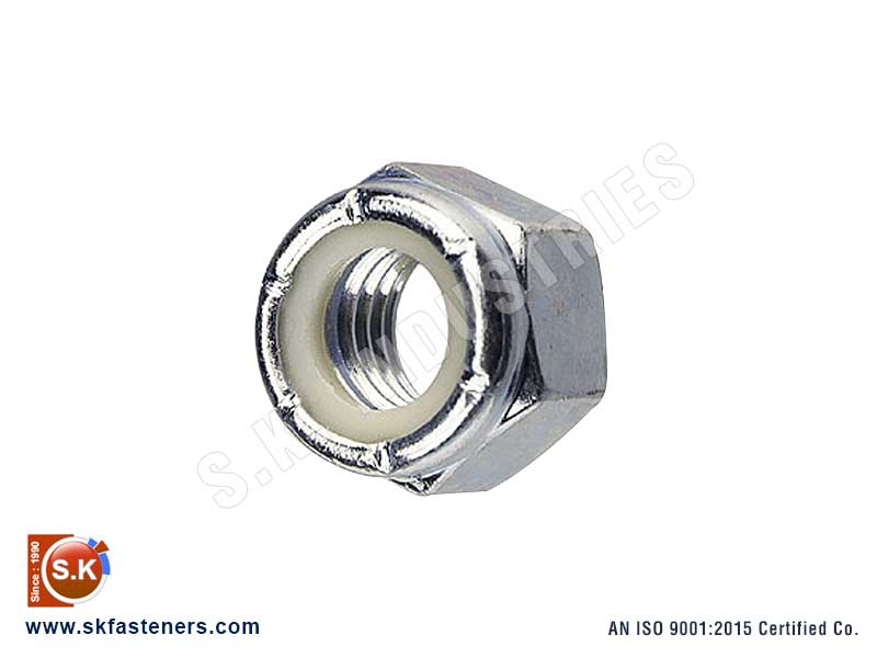 Nylock Nut manufacturers exporters suppliers in india punjab ludhiana