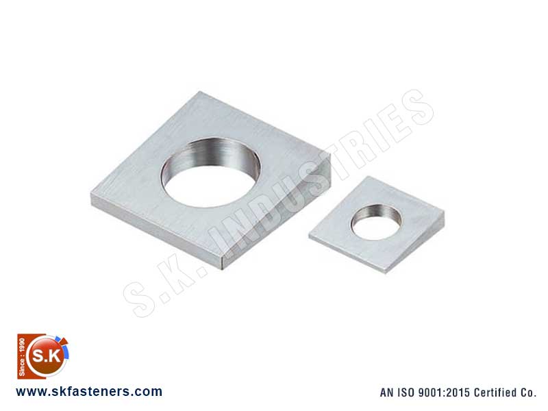 Square Taper Washer manufacturers exporters suppliers in india punjab ludhiana