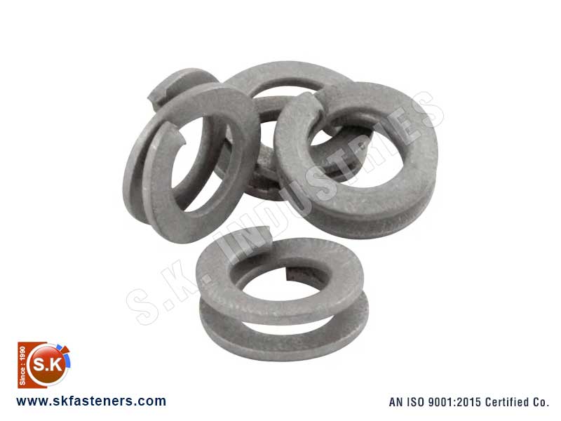 Double Coil Spring Washer manufacturers exporters suppliers in india punjab ludhiana